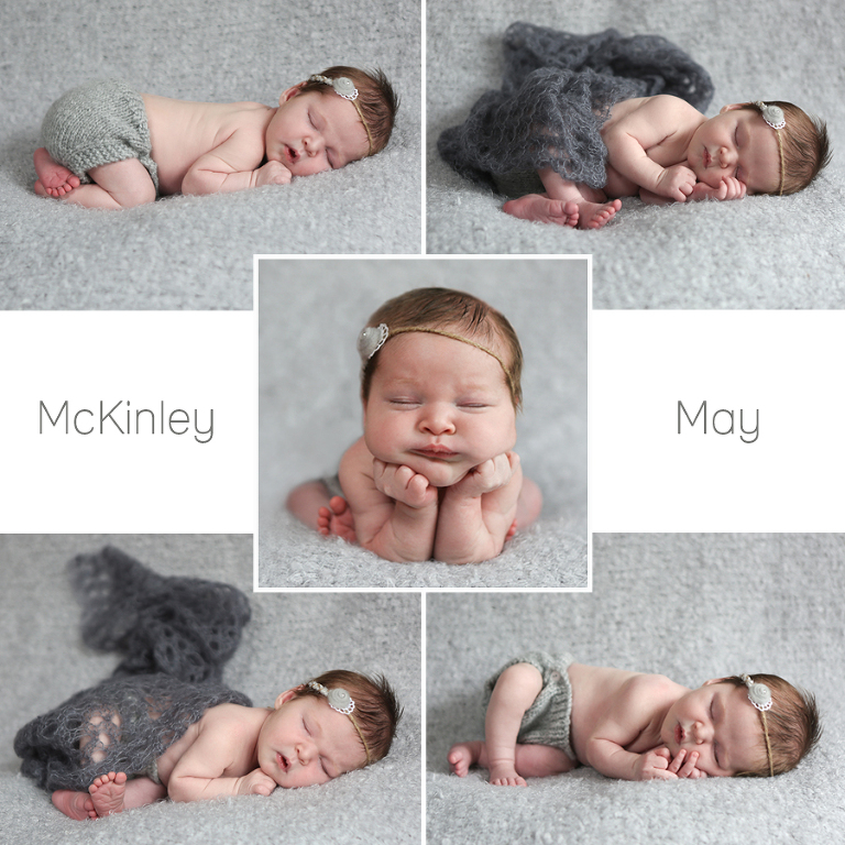 Newborn Baby Posing