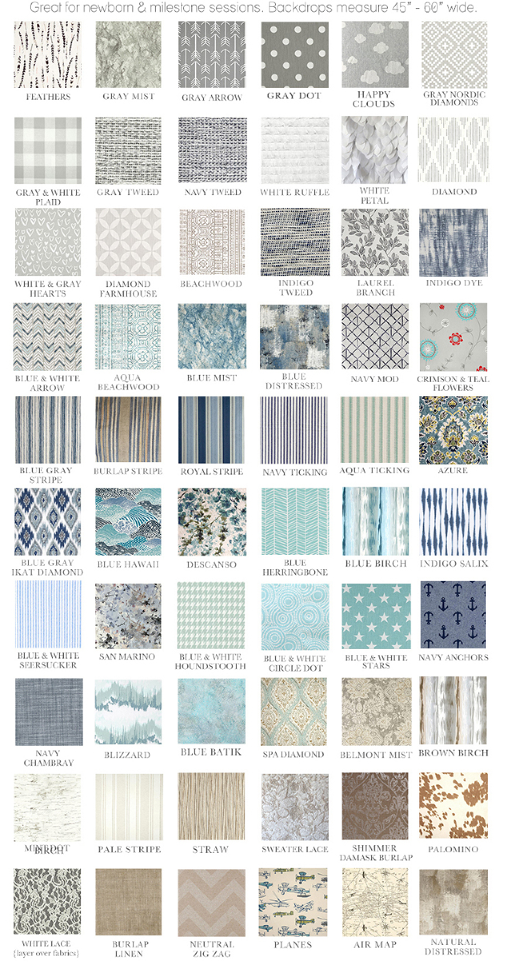 Los Angeles Newborn Photography Session Props, Newborn Props, Photography Props, Diana Henderson Photography, Best Los Angeles Newborn Photographer, Newborn Prop Catalog