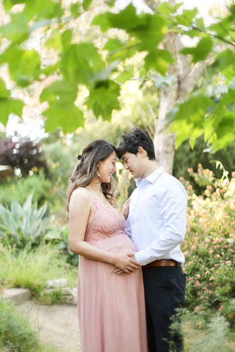 Pasadena Arlington Garden Maternity Session Photography, Garden Pregnancy Photography