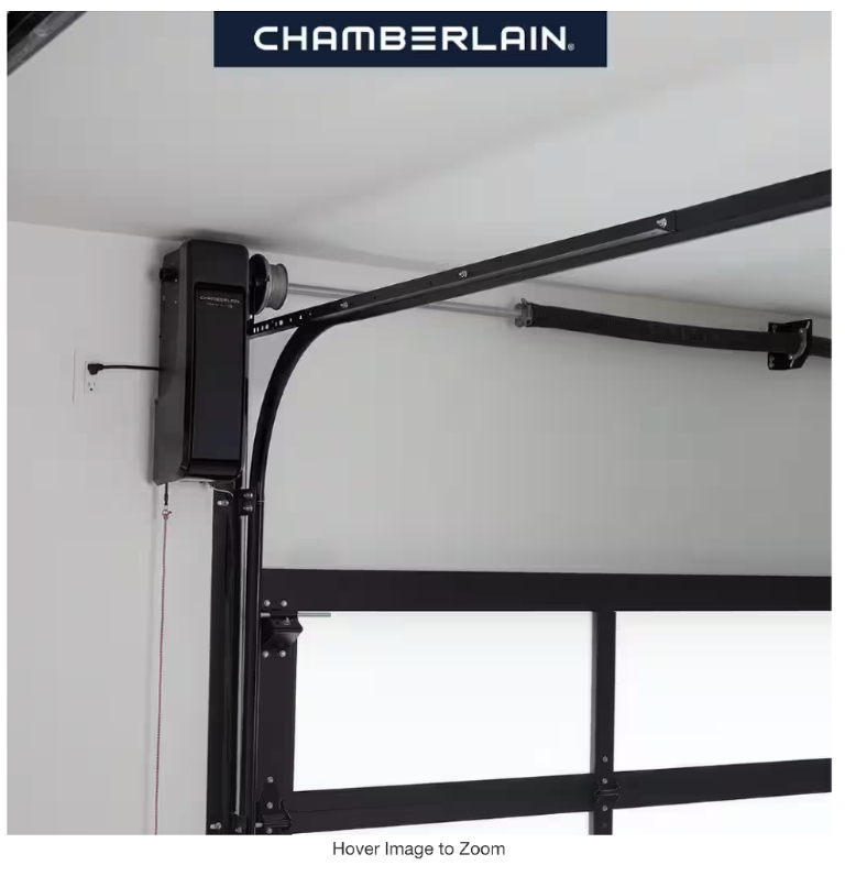 wall mounted garage door opener