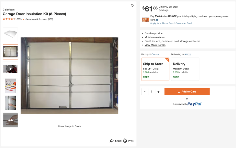 wall mounted garage door opener