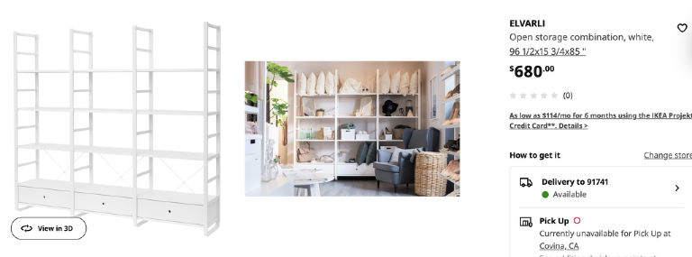 newborn photography studio shelves