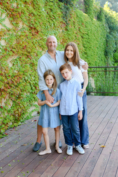 Diana Henderson Photography, Los Angeles Family, Red Heads, Twin Children