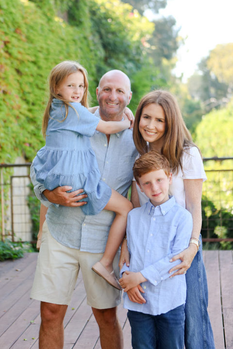 Los Angeles Family Photography Session, Red head family